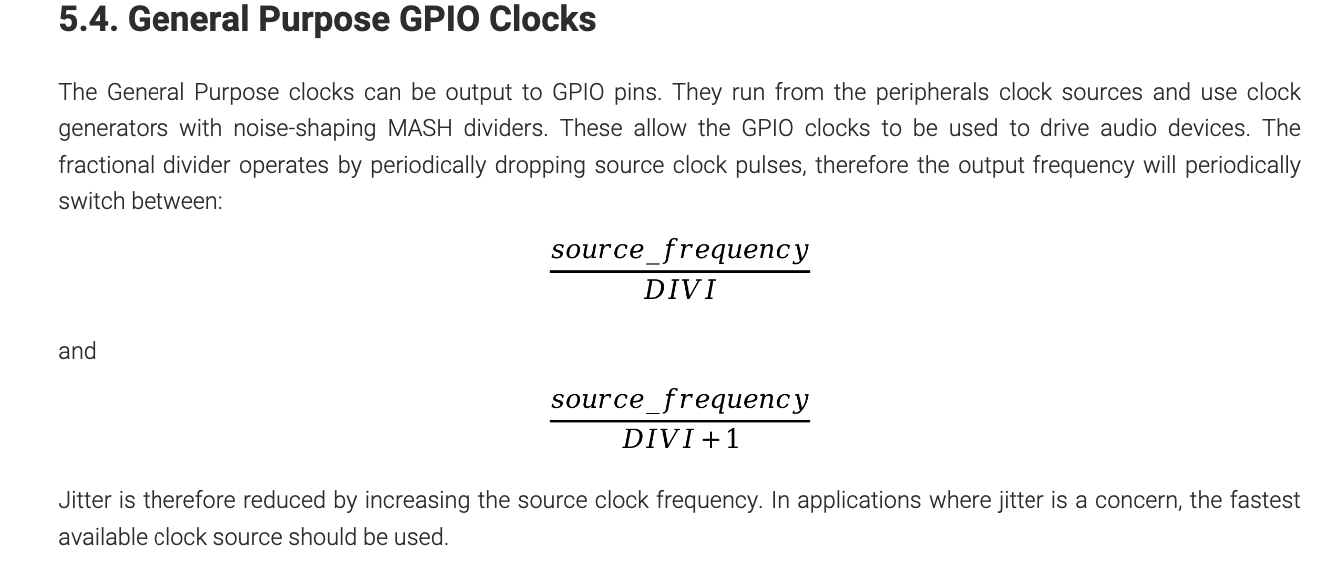 Clock oddness